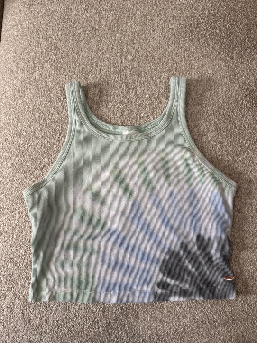 PINK Victoria's Secret Ribbed Tie-Dye Tank